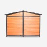 Outdoor-Hundehütte aus Holz für 2 mittelgroße Hunde 150x79x110 Oscar Katalog