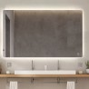 Badspiegel 130x80cm design hinterleuchtet LED Lichter Strokkur XXL Aktion