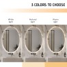Ovaler Badezimmerspiegel 60x80cm mit hinterleuchteten LED-Lichtern Sodin L Sales
