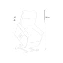 Sessel mit elektrischer Relaxfunktion für Senioren mit Aufstehhilfe, USB-Anschluss und Rädern Giorgia Tech 