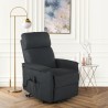 Sessel mit elektrischer Relaxfunktion für Senioren mit Aufstehhilfe, USB-Anschluss und Rädern Giorgia Tech Katalog