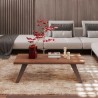 Modernes Design 140x80cm Wohnzimmer Couchtisch Calera Aktion