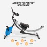 Home Fit Bike Bauchmuskelmaschine mit Lenker Hawk Verkauf