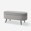 Sitzhocker Aufbewahrungsbox Samt Hocker Eingangsbank Design Renoir Auswahl