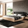 Kingsize-Doppelbett mit Staukasten 180x200 Holzkopfteil Bartley Verkauf