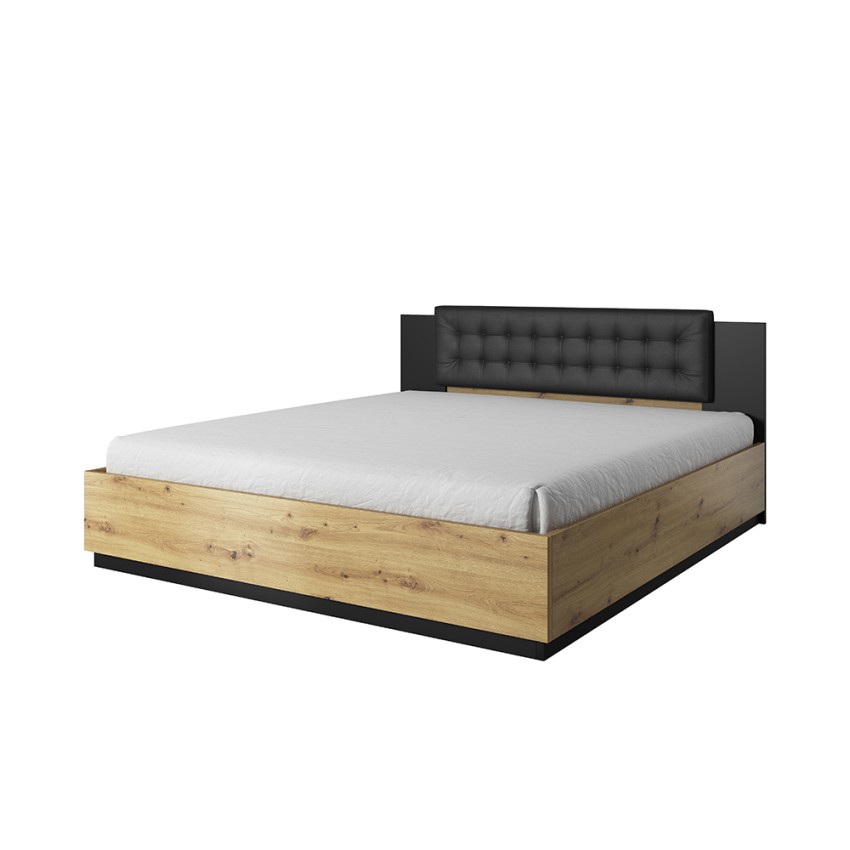 Kingsize-Doppelbett mit Staukasten 180x200 Holzkopfteil Bartley Aktion Kingsize-Doppelbett mit Staukasten 180x200 Holzkopfteil Bartley Aktion