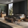 Doppelbett 180x200cm mit Stauraum 2 Nachttische Lattenrost Raina Verkauf
