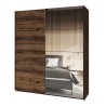 Schlafzimmer Kleiderschrank Schiebespiegel Türen 180x60x210cm Ketou Verkauf