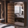 Schlafzimmer Kleiderschrank Schiebespiegel Türen 180x60x210cm Ketou Angebot