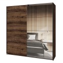 Schlafzimmer Spiegel Schiebetür Kleiderschrank 200x61x210cm Otilie Verkauf