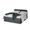 Doppelbett mit Lattenrost 160x200 Eiche dunkel Tiara Angebot