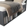Doppelbett mit Lattenrost 160x200 Eiche dunkel Tiara Rabatte
