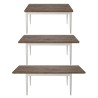 Ausziehbarer Esstisch 160-240x90cm Eichenholz klassisch Guilhem Sales