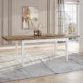 Ausziehbarer Esstisch 160-240x90cm Eichenholz klassisch Guilhem Aktion