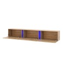 Moderner TV-Ständer im Hängedesign 240cm 3-türig LED Selby 