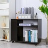 Büroschrank auf Rädern mit 2 Einlegeböden Wick Verkauf