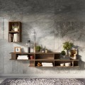 Mobile Ablage für den Eingangsbereich, hängende Holzregale Infinity 60 Aktion
