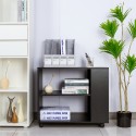 Niedriger Büroschrank mit Rollen 4 Einlegeböden Avoch Verkauf