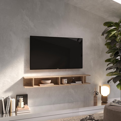 Moderner hängender TV-Schrank aus Holz für Eingangsbereich Infinity 50 Aktion