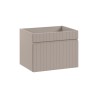 Beige Schubladen Wandwaschtisch Badschrank Coast 80N Angebot