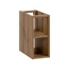 Wandbadezimmerschrank Waschbecken beige Spiegel Kleiderschrank Coast 100 SNA Rabatte