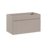 Wandbadezimmerschrank Waschbecken beige Spiegel Kleiderschrank Coast 100 SNA Verkauf
