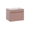 Rosa und weißes Wandwaschbeckenregal Lili 80N Angebot
