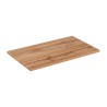 Wandbadezimmerschrank Holz Waschbecken Keramik Xilo Angebot