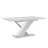 Ausziehtisch weiß 120-160x90cm modernes Küchendesign Xao K350 Angebot