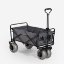 Strand Allzweck faltbarer Bollerwagen 4 breite luftgefüllte Räder Dory Aktion