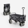 Strand Allzweck faltbarer Bollerwagen 4 breite luftgefüllte Räder Dory Angebot