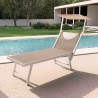 4er Set Liegestühle Strandliegen Sonnenliegen aus Aluminium Santorini Limited Edition Eigenschaften