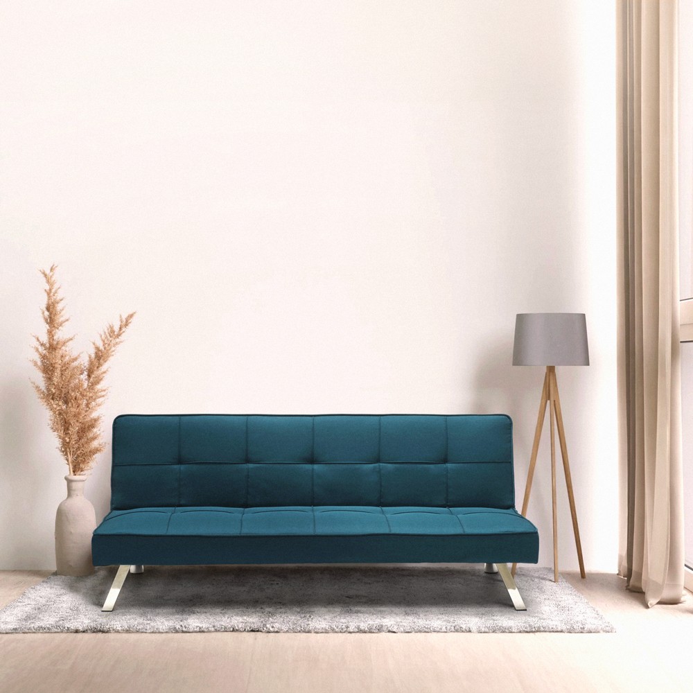 Design Schlafsofa Gemma, moderne 2-Sitzer Couch Mit Schlaffunktion