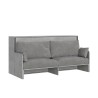 Schrankbett mit grauem Sofa und Einzelmatratze Kando Sofà MCM Verkauf