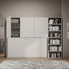 Raumsparender Schrank mit horizontalem Einzelbett Kando G Katalog