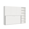 Raumsparender Schrank mit horizontalem Einzelbett Kando G Lagerbestand