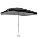 3x2m rechteckiger Aluminium-Gartenschirm mit Mittelstange Eden Noir Katalog