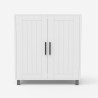 Mobiler Unterschrank Schrank 2 Türen 2 Regale modern Biston Kosten