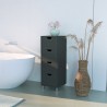 Moderne multifunktionale Kommode mit 4 Schubladen Badezimmer Servez Katalog