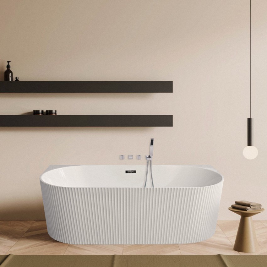  Delo: Wandbadewanne oval 