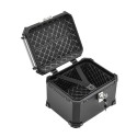 Motorradgepäckträger 46 Liter schwarz mit Universalplatte Adventure Verkauf