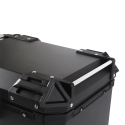 Motorradgepäckträger 46 Liter schwarz mit Universalplatte Adventure Angebot