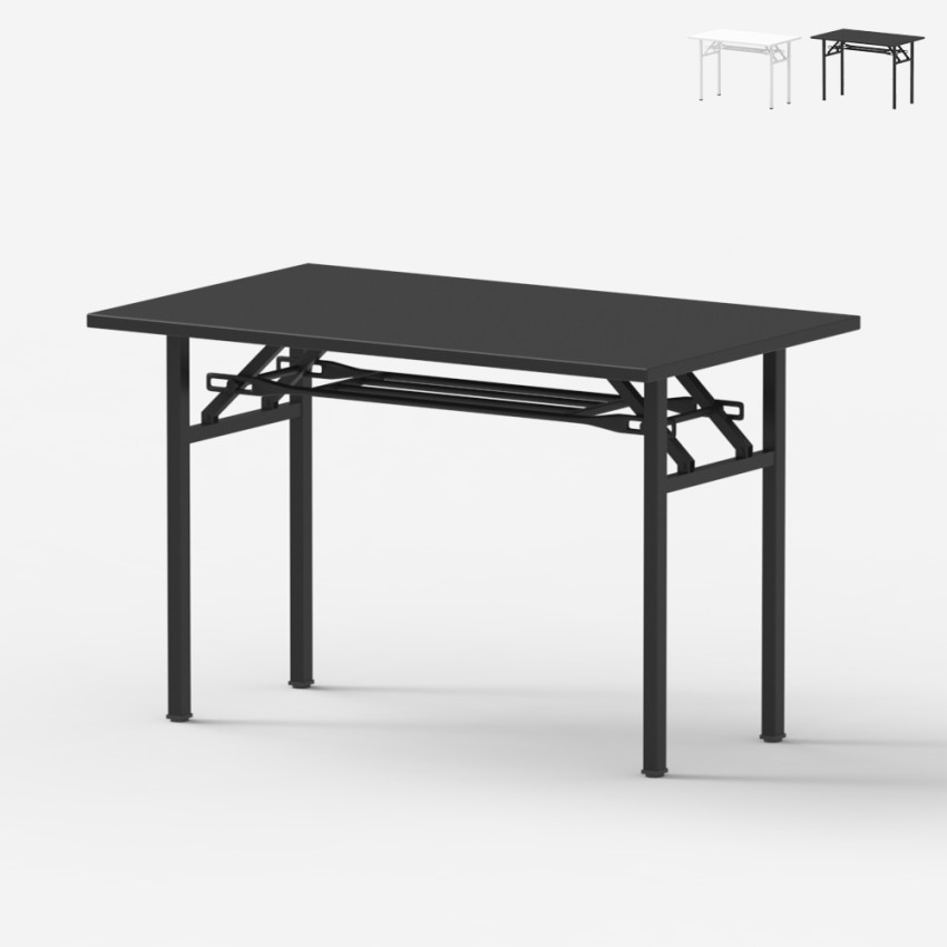 Foldesk Plus 120x60cm Klappbarer Schreibtisch für das Büro, platzsparend, 2 Ebenen Aktion Foldesk Plus 120x60cm Klappbarer Schreibtisch für das Büro, platzsparend, 2 Ebenen Aktion