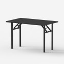 Faltbarer platzsparender Schreibtisch 120x60cm für Homeoffice Smartworking Foldesk Lagerbestand