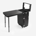 Trolley-Schminkkoffer mit Spiegeltisch und Beleuchtung Smarty Aktion
