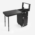 Trolley-Schminkkoffer mit Spiegeltisch und Beleuchtung Smarty Aktion