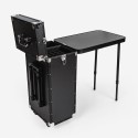 Trolley-Schminkkoffer mit Spiegeltisch und Beleuchtung Smarty Lagerbestand