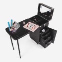 Trolley-Schminkkoffer mit Spiegeltisch und Beleuchtung Smarty Rabatte
