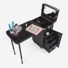 Trolley-Schminkkoffer mit Spiegeltisch und Beleuchtung Smarty Rabatte