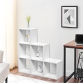 Weißes wandmontiertes Bücherregal mit modernen Design-Würfelregalen Ika 1 Aktion